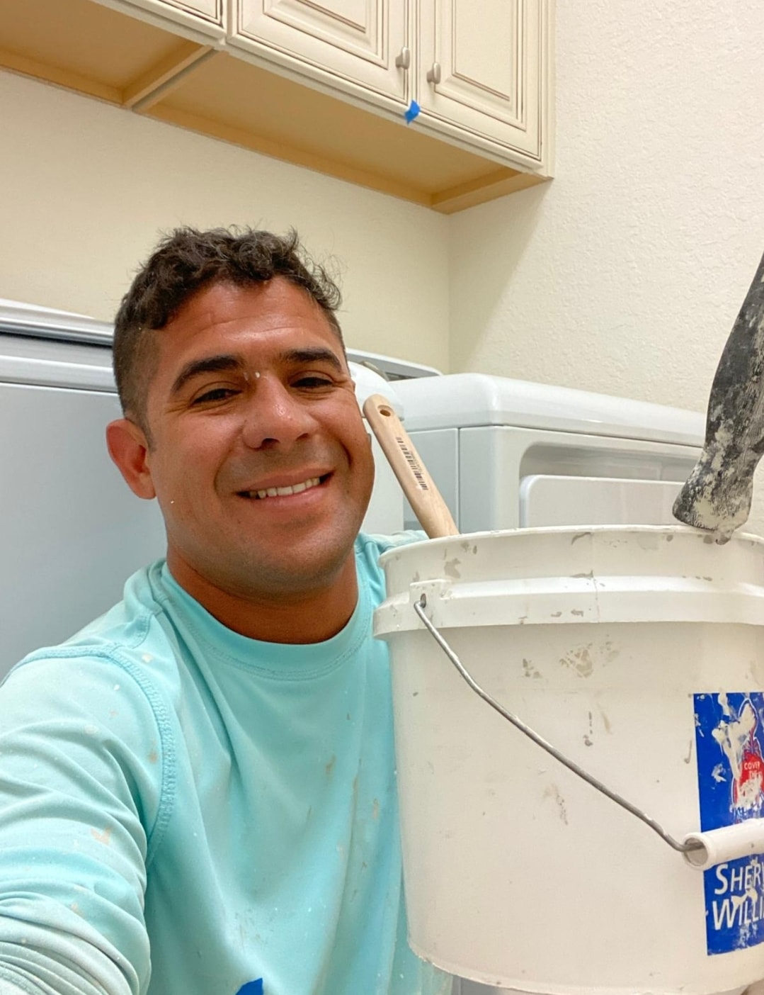 Luis Aguero, owner of Aguero's Painting